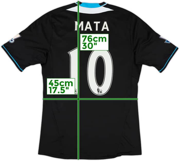 2011-12 Chelsea Away Shirt Mata #10 - 6/10 - (S)