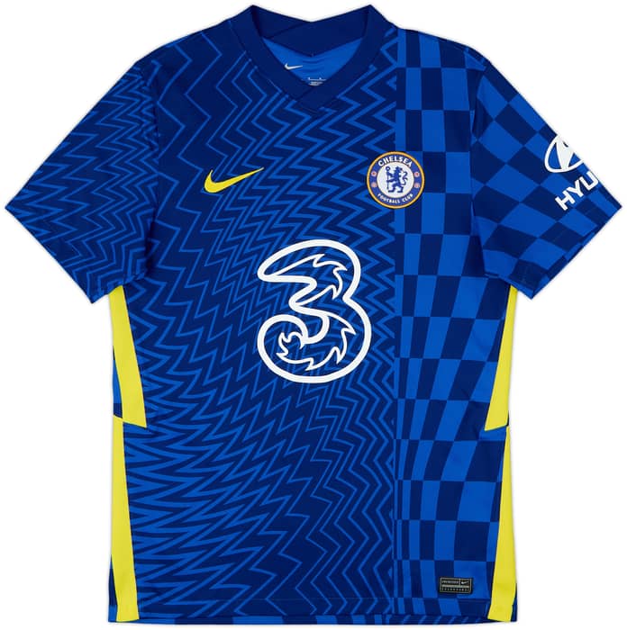 2021-22 Chelsea Home Shirt Kante #7 - 9/10 - (M)