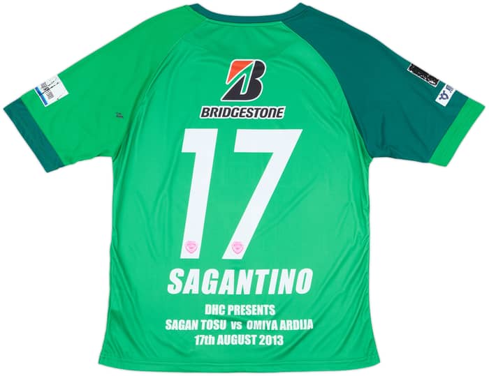 2013 Sagan Tosu v 'Omiya Ardija' Third Shirt Sagantino #17 - 6/10 - (L)