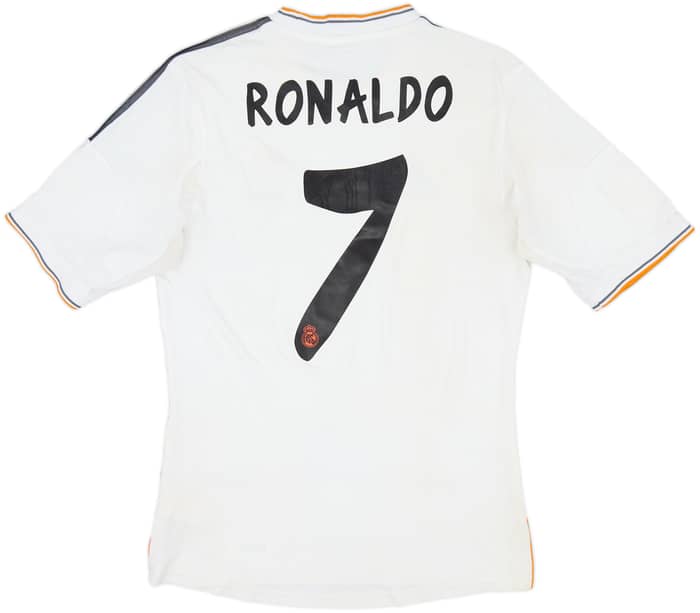 2013-14 Real Madrid Home Shirt Ronaldo #7 - 5/10 - (S)