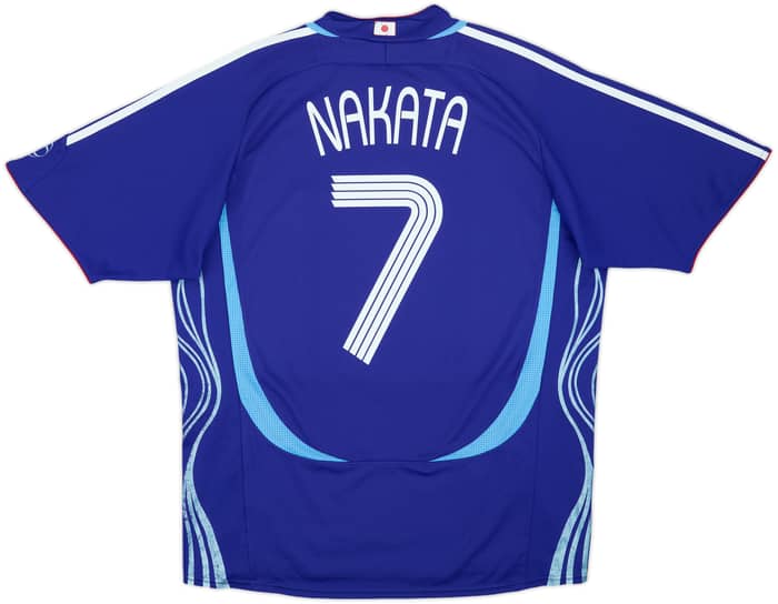 2006-08 Japan Home Shirt Nakata #7 - 5/10 - (M)