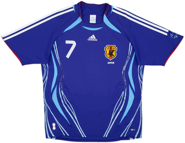 2006-08 Japan Home Shirt Nakata #7 - 5/10 - (M)