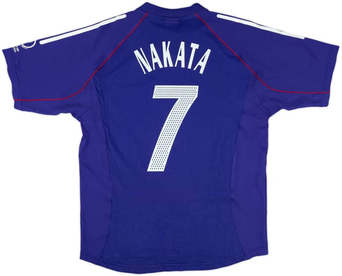 2002-04 Japan Home Shirt Nakata #7 - 9/10 - (L)