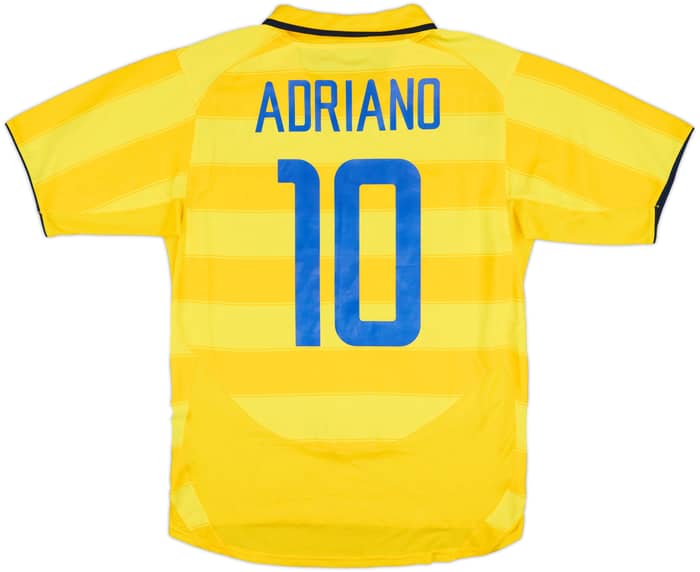 2003-04 Inter Milan Away Shirt Adriano #10 - 8/10 - (L)