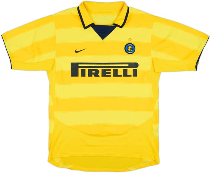 2003-04 Inter Milan Away Shirt Adriano #10 - 8/10 - (L)