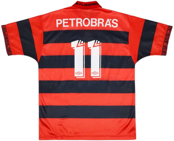 1993-94 Flamengo Home Shirt #11 - 9/10 - (L)