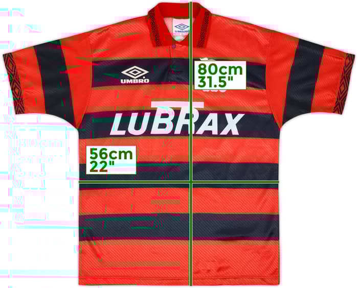 1993-94 Flamengo Home Shirt #11 - 9/10 - (L)