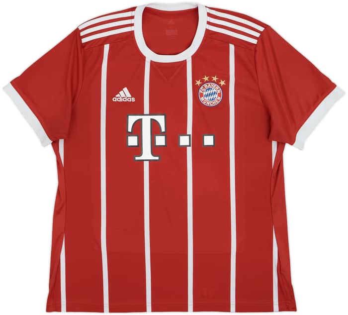 2017-18 Bayern Munich Home Shirt Lewandowski #9 - 5/10 - (XL)
