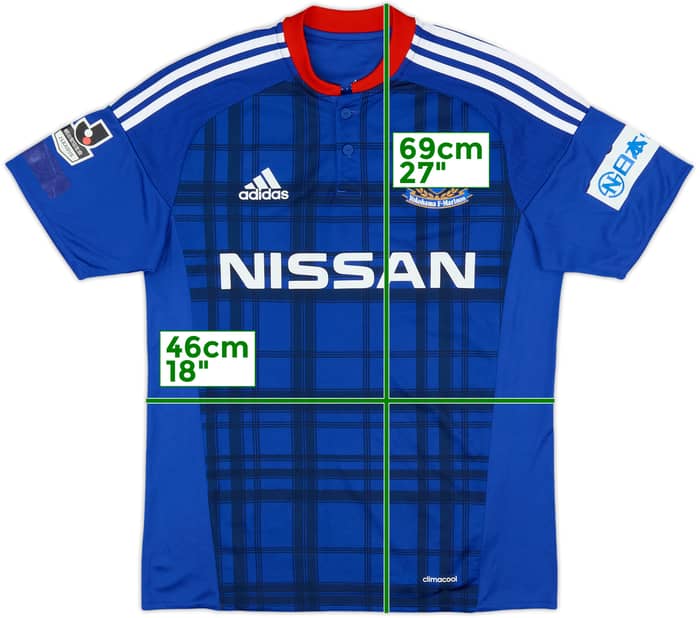 2016 Yokohama Marinos Home Shirt - 7/10 - (M)
