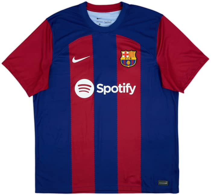 2023-24 Barcelona Home Shirt - 10/10 - (XL)