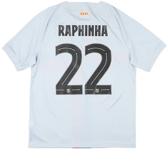 2022-23 Barcelona Third Shirt Raphinha #22 - 10/10 - (L)