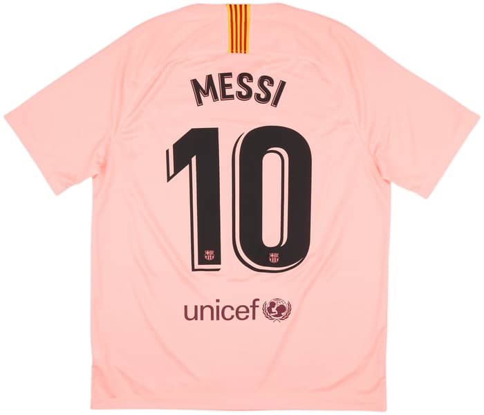 2018-19 Barcelona Third Shirt Messi #10 - 8/10 - (L)