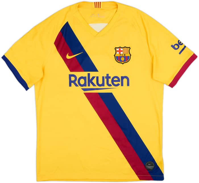 2019-20 Barcelona Away Shirt Arthur #8 - 6/10 - (L)