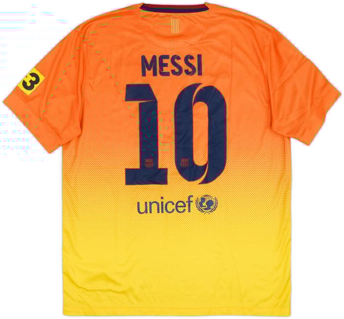 2012-13 Barcelona Away Shirt Messi #10 - 6/10 - (L)