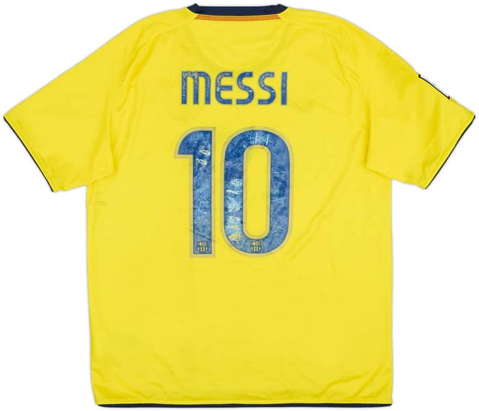 2008-10 Barcelona Away Shirt Messi #10 - 5/10 - (L)