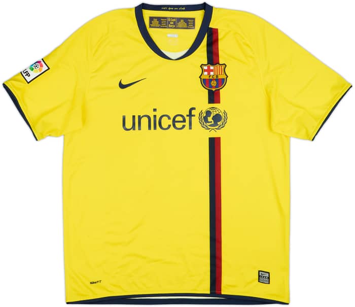 2008-10 Barcelona Away Shirt Messi #10 - 5/10 - (L)