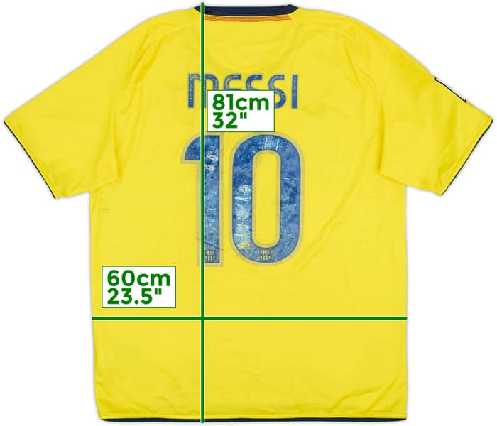 2008-10 Barcelona Away Shirt Messi #10 - 5/10 - (L)