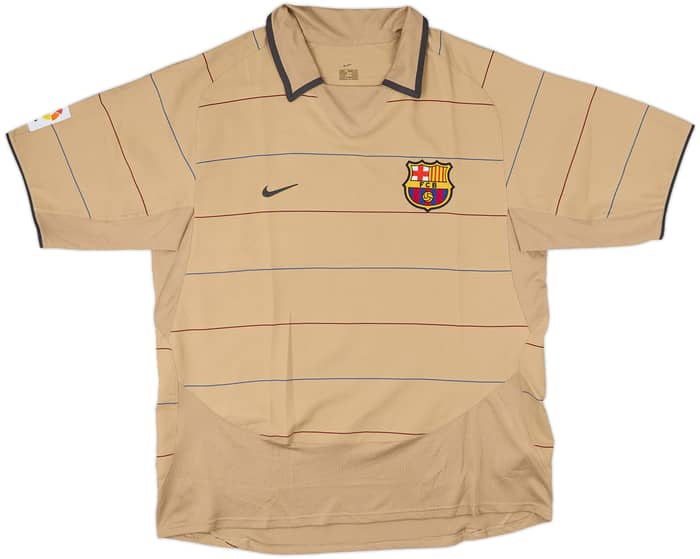 2003-05 Barcelona Away Shirt Ronaldinho #10 - 8/10 - (L)