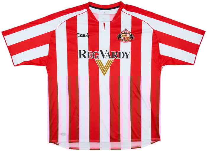 2005-07 Sunderland Home Shirt Delap #4 - 8/10 - (XXL)