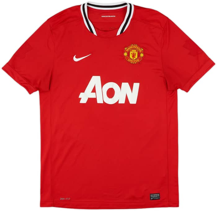 2011-12 Manchester United Home Shirt Berbatov #9 - 5/10 - (L)