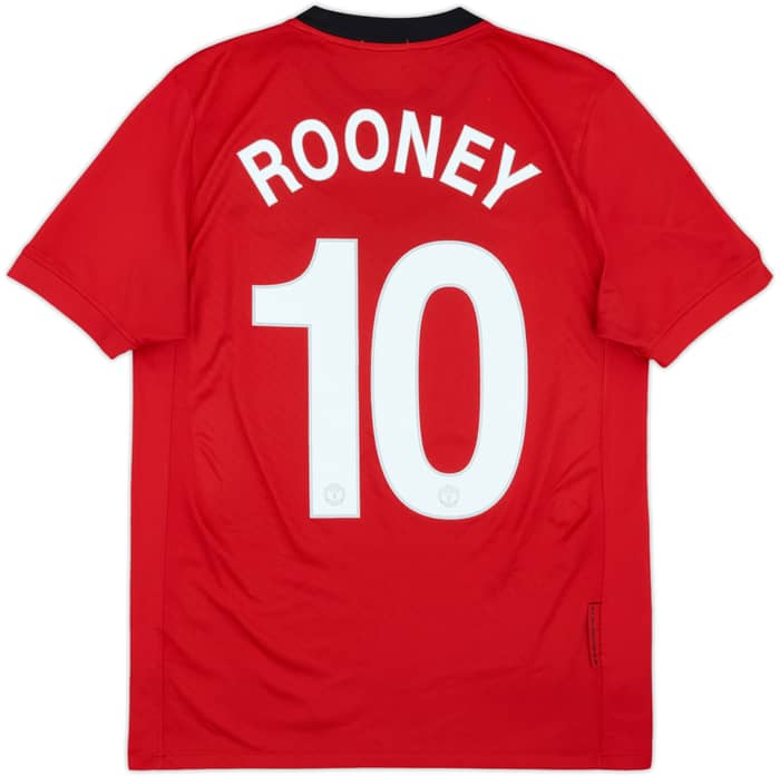 2009-10 Manchester United Home Shirt Rooney #10 - 5/10 - (S)