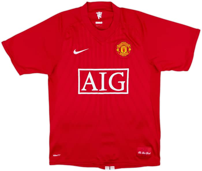 2007-09 Manchester United Home Shirt Ronaldo #7 - 5/10 - (S)
