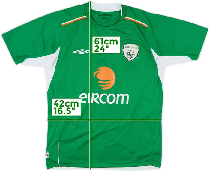2004-06 Ireland Home Shirt - 6/10 - (S)
