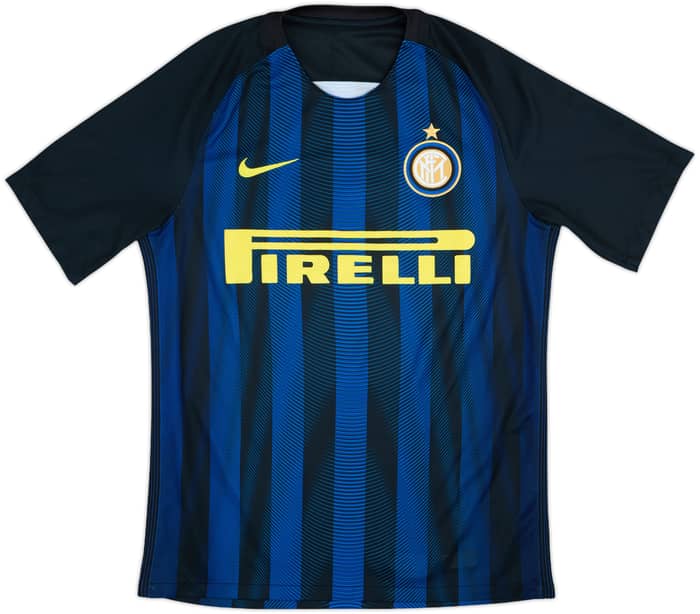 2016-17 Inter Milan Home Shirt Banega #19 - 7/10 - (M)