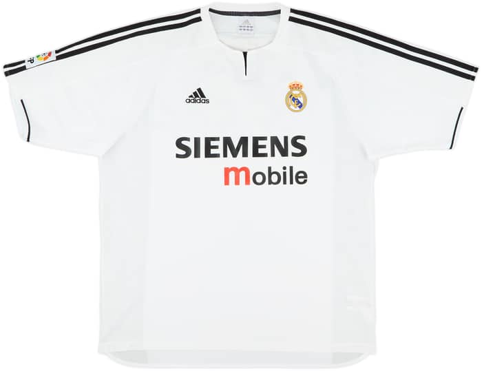 2003-04 Real Madrid Home Shirt Beckham #23 - 7/10 - (XL)