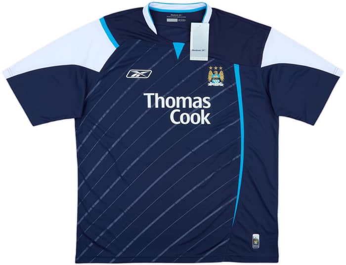 2005-06 Manchester City Away Shirt Dunne #22 - 8/10 - (XL)