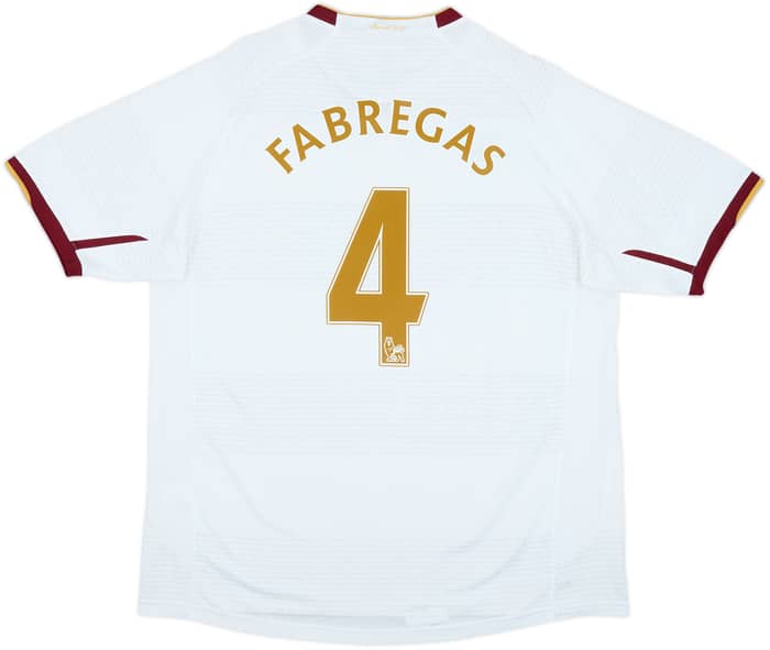 2007-08 Arsenal Away Shirt Fabregas #4 - 8/10 - (XL)