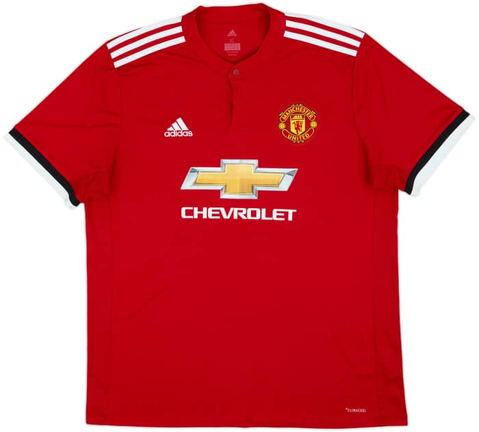 2017-18 Manchester United Home Shirt Ibrahimovic #10 - 7/10 - (XL)