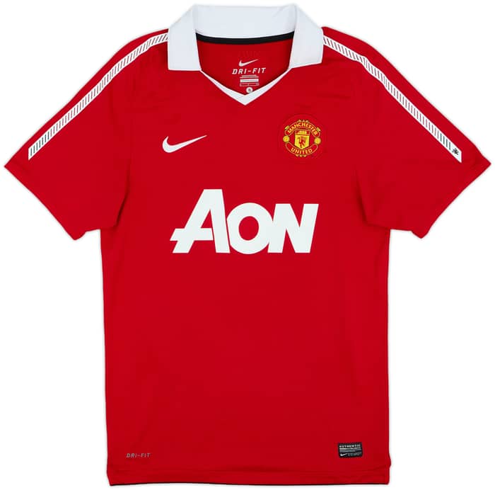 2010-11 Manchester United Home Shirt Rooney #10 - 6/10 - (S)