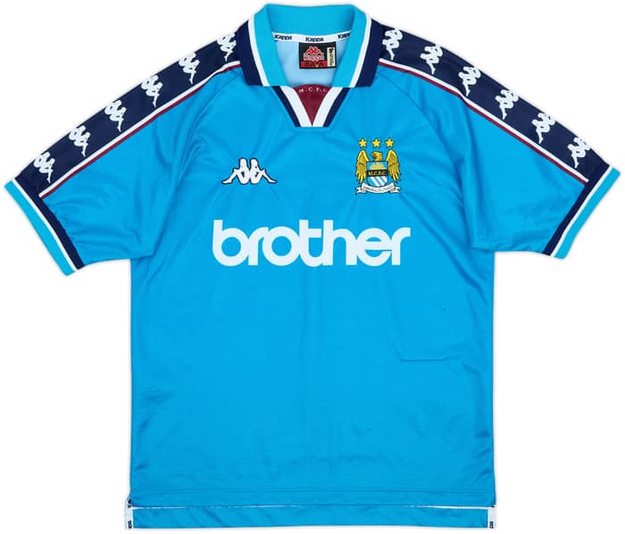 1997-99 Manchester City Home Shirt - 8/10 - (S)