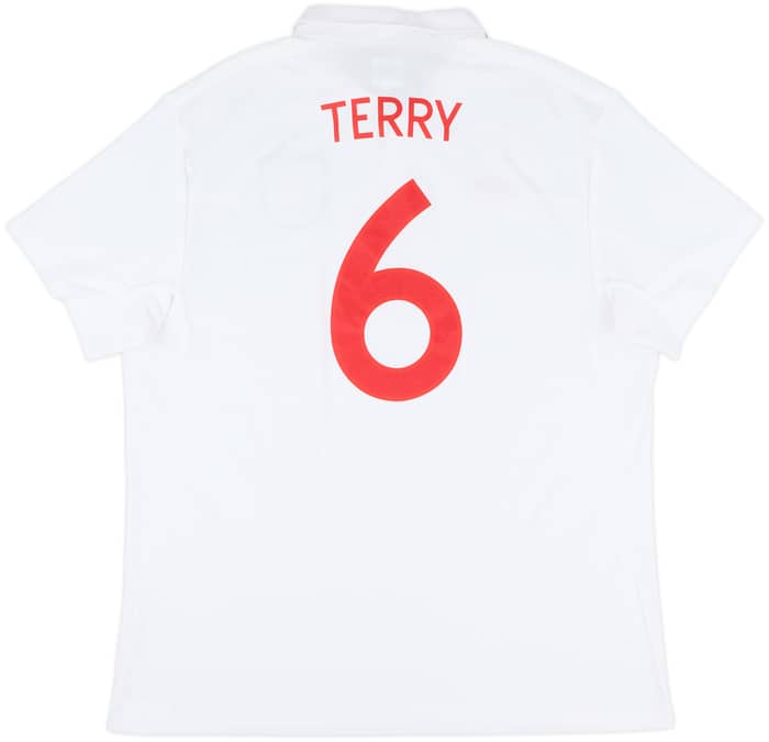 2009-10 England Home Shirt Terry #6 - 8/10 - (XXL)