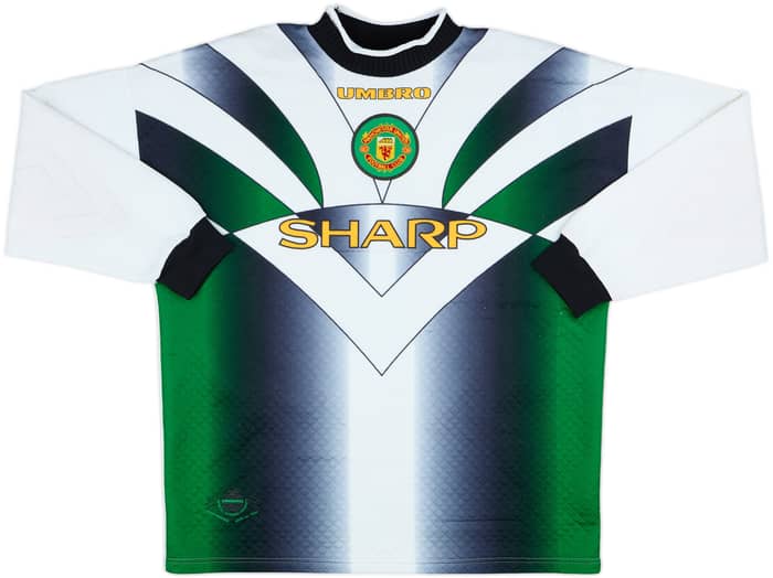 1996-97 Manchester United GK Shirt Schmeichel #1 - 5/10 - (XL)