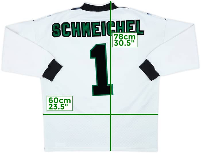1996-97 Manchester United GK Shirt Schmeichel #1 - 5/10 - (XL)