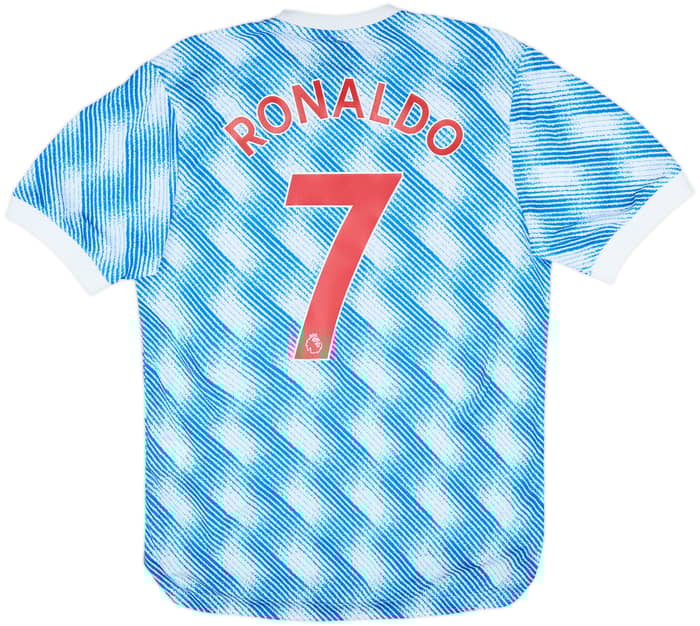 2021-22 Manchester United Authentic Away Shirt Ronaldo #7 - 8/10 - (XL)