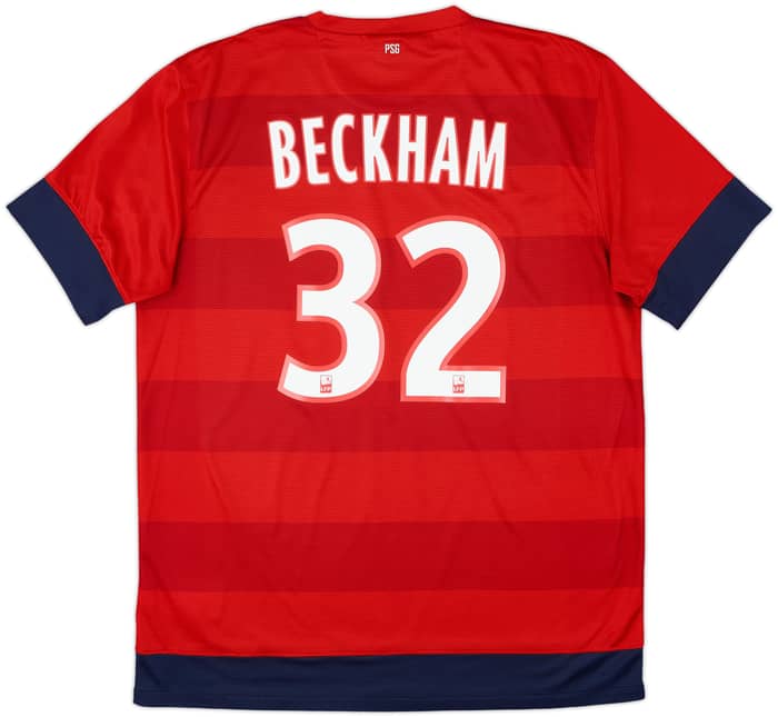 2012-13 Paris Saint-Germain Away Shirt Beckham #32 - 9/10 - (L)