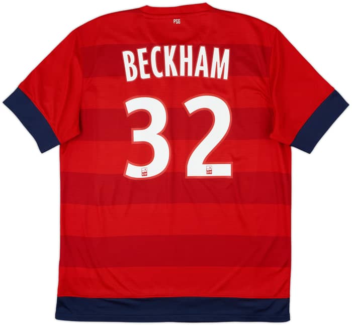 2012-13 Paris Saint-Germain Away Shirt Beckham #32 - 8/10 - (L)
