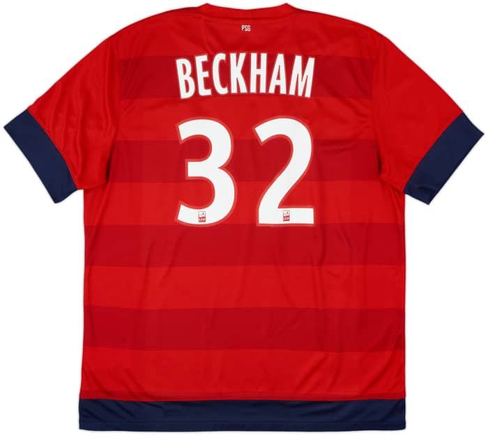 2012-13 Paris Saint-Germain Away Shirt Beckham #32 - 8/10 - (XL)