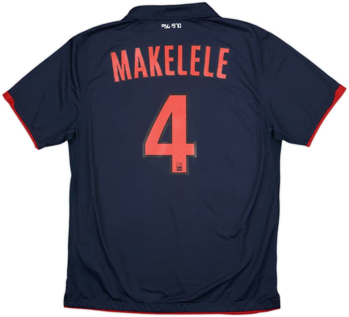 2010-11 Paris Saint-Germain Away Shirt Makelele #4 - 9/10 - (L)