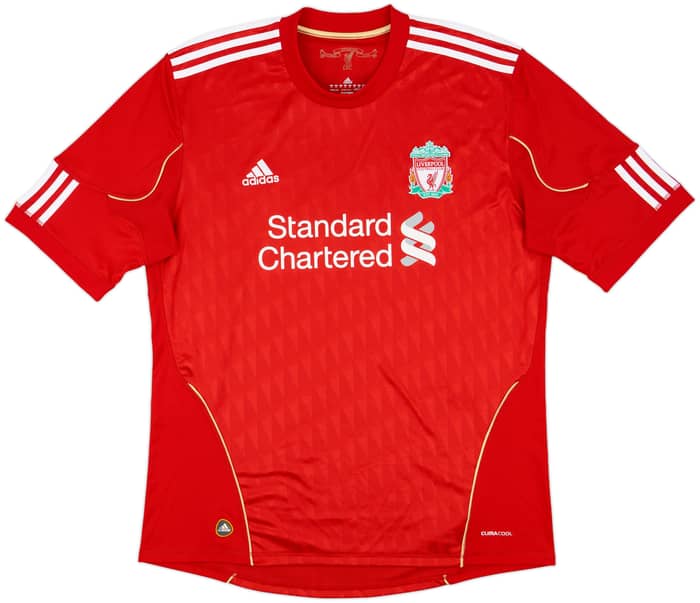 2010-12 Liverpool Home Shirt Suarez #7 - 6/10 - (XL)
