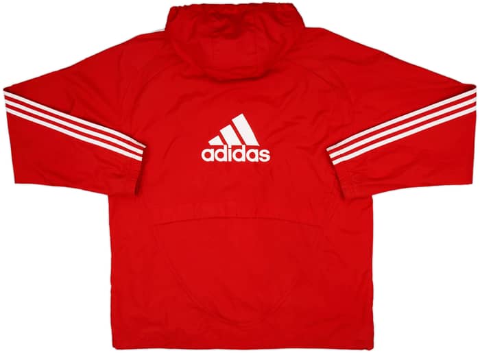 2008-09 Liverpool adidas Hooded Rain Jacket - 8/10 - (L)