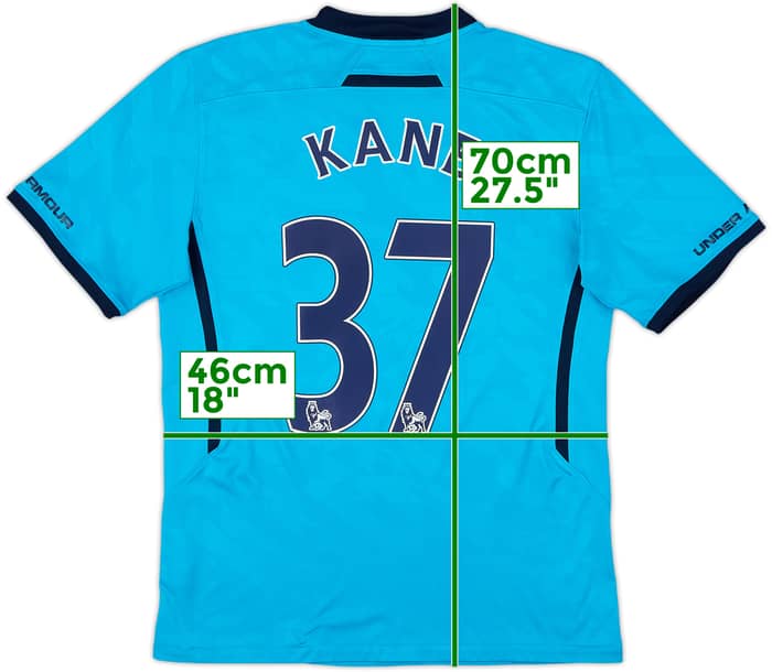 2013-14 Tottenham Away Shirt Kane #37 - 8/10 - (M)