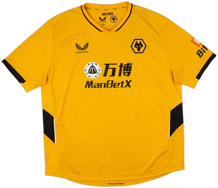 2021-22 Wolves Home Shirt Neves #8 - 8/10 - (XXL)