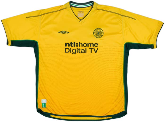 2002-03 Celtic Away Shirt Larsson #7 - 6/10 - (XXL)