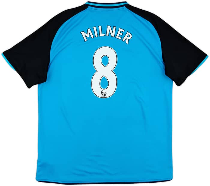 2008-09 Aston Villa Away Shirt Milner #8 - 5/10 - (XL)