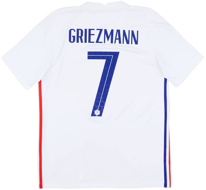 2020-21 France Away Shirt Griezmann #7 - 6/10 - (M)