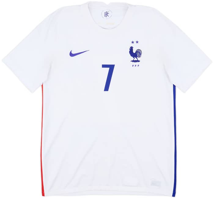 2020-21 France Away Shirt Griezmann #7 - 6/10 - (M)